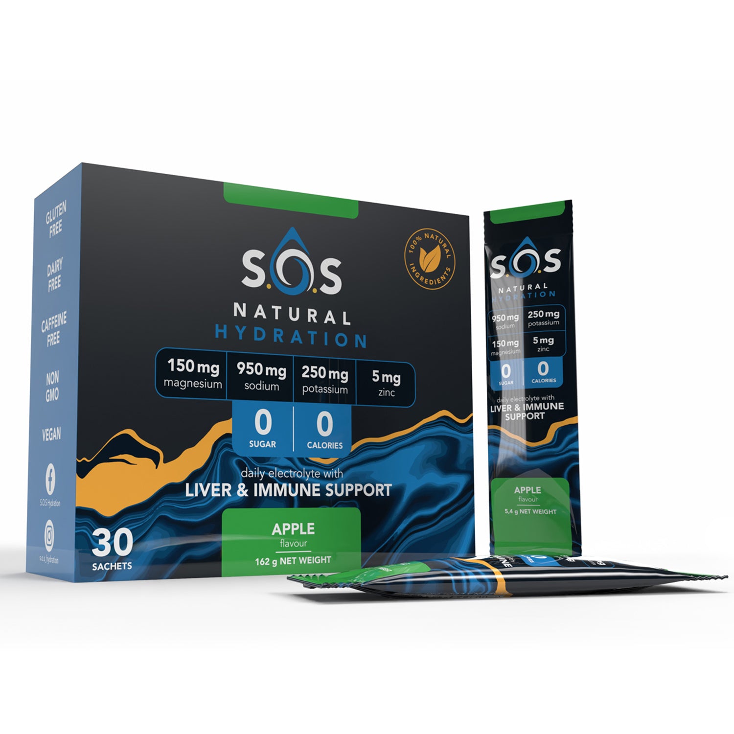 Pure Hydration Apple (30 Sachets)