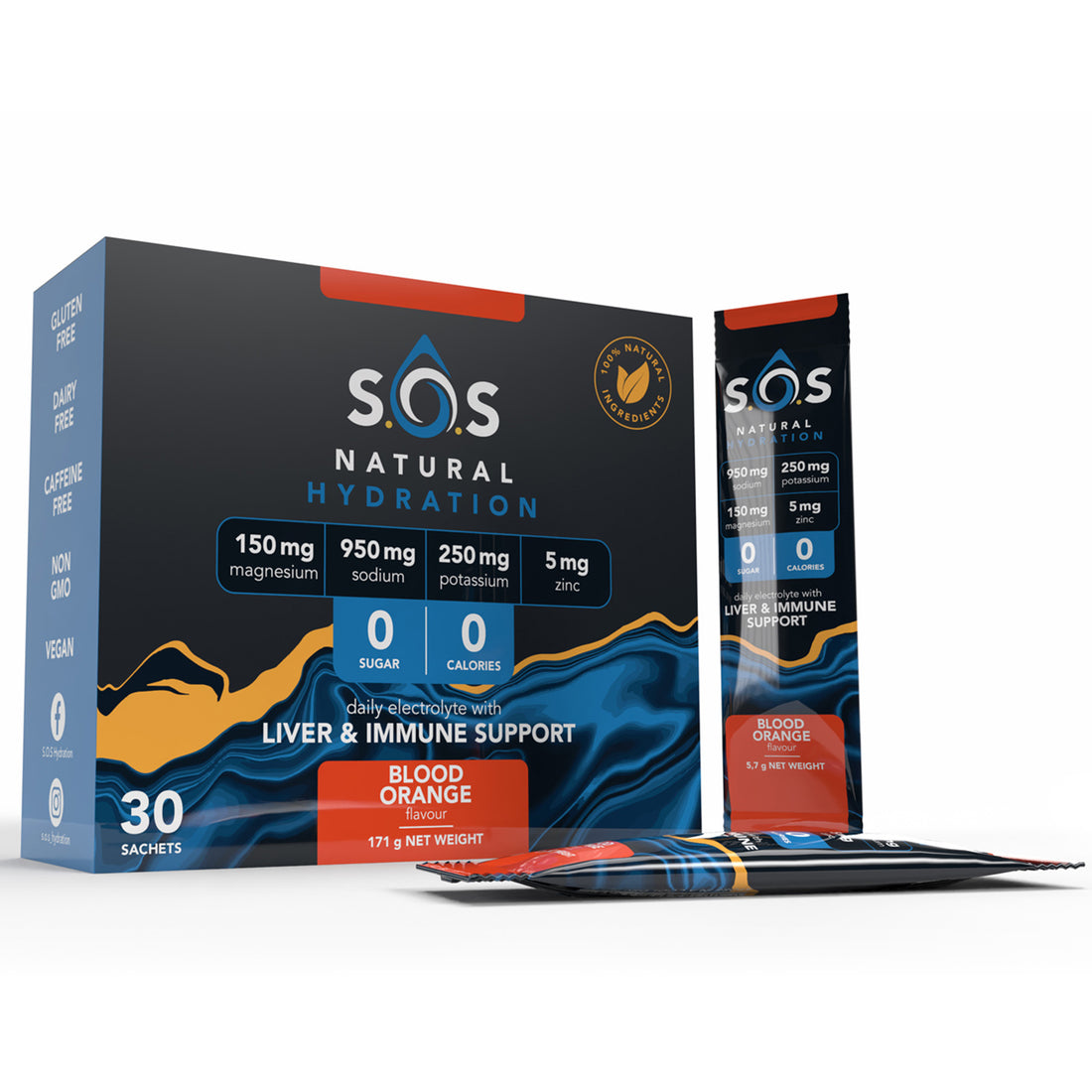 Pure Hydration Blood Orange (30 Sachets)