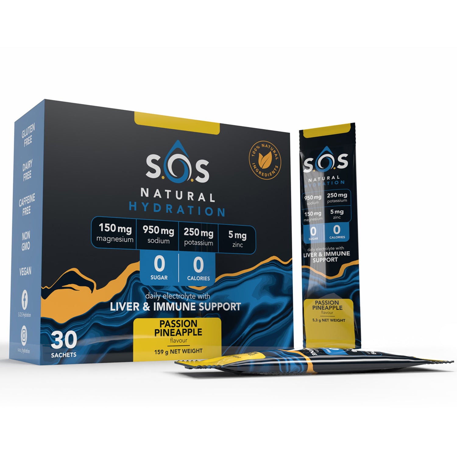 Pure Hydration Passion Pineapple (30 Sachets)