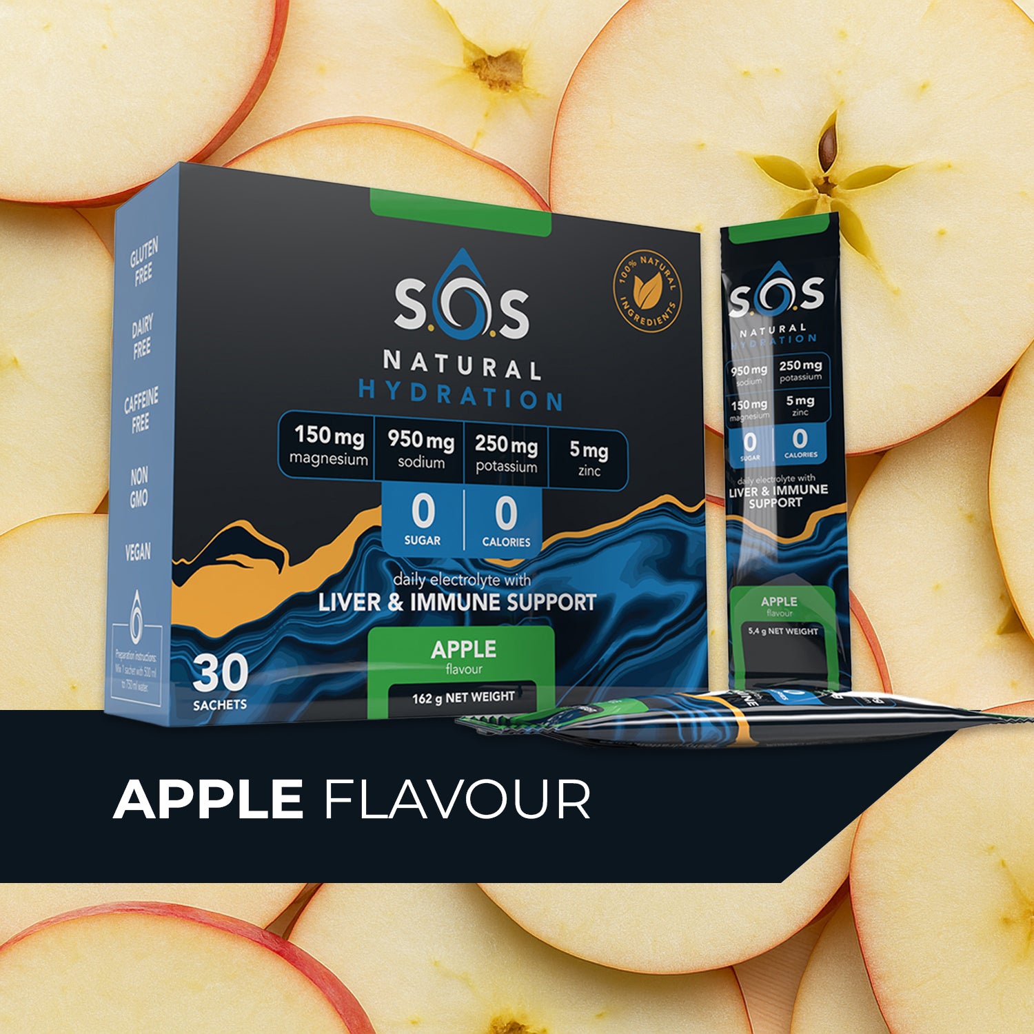 apple-flavour - SOS Hydration-sa