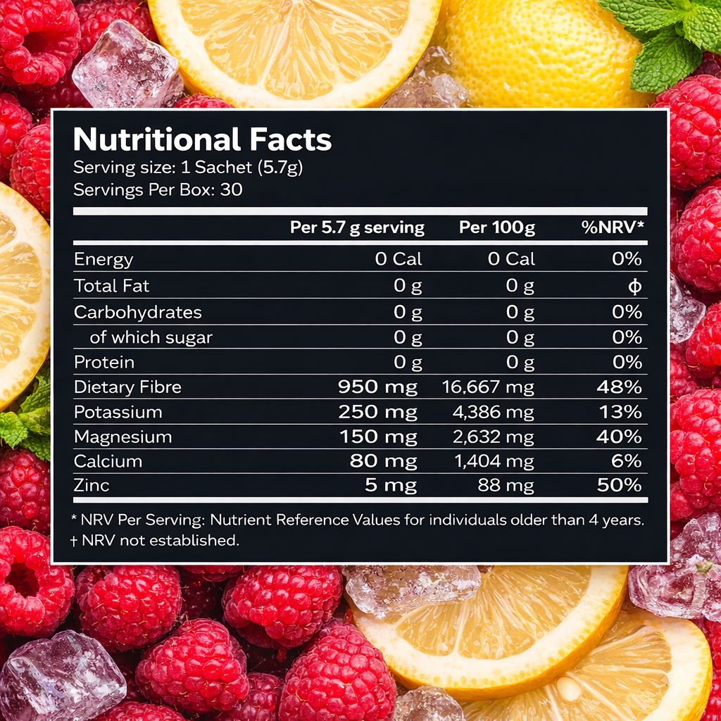 Pure Hydration Raspberry Lemonade (30 Sachets)